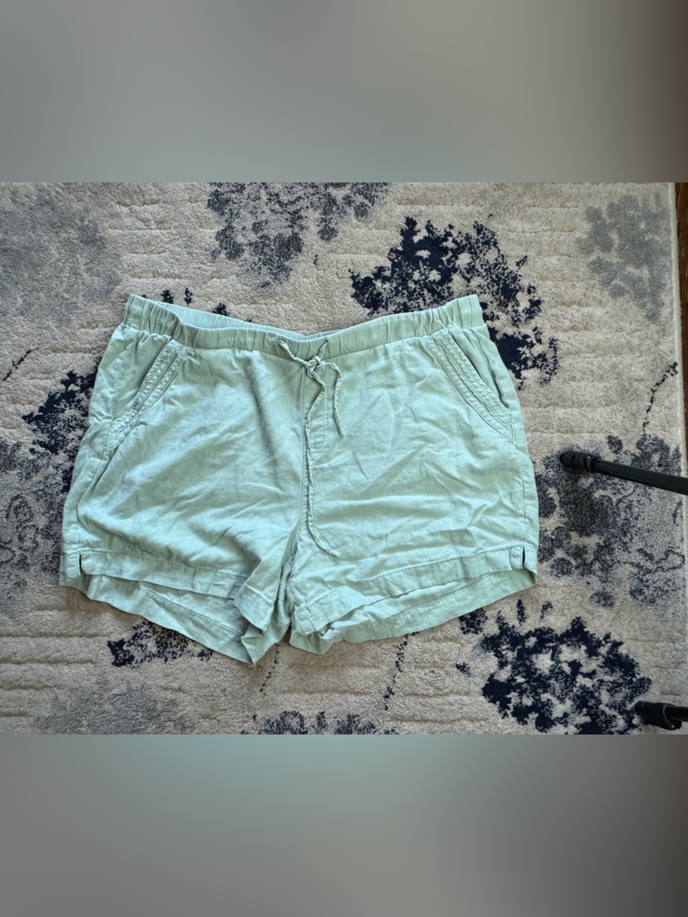 Briggs New York Mint Green Women's Elastic Waist Athletic Shorts